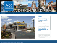 Tablet Screenshot of akconstruction.com